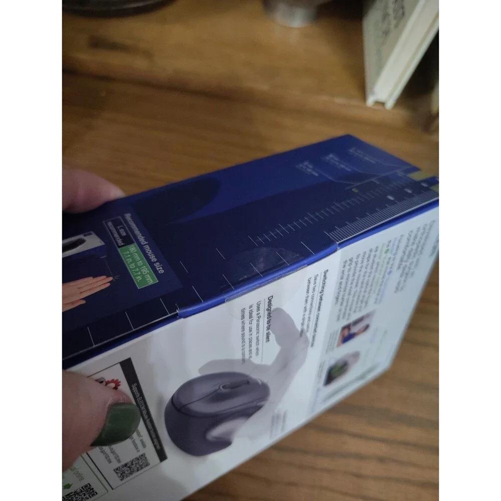 Wireless Mouse EX-G Bluetooth Quiet L Size 5 Button Black